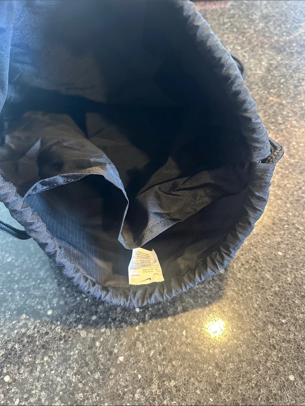 Nike drawstring cinch bag